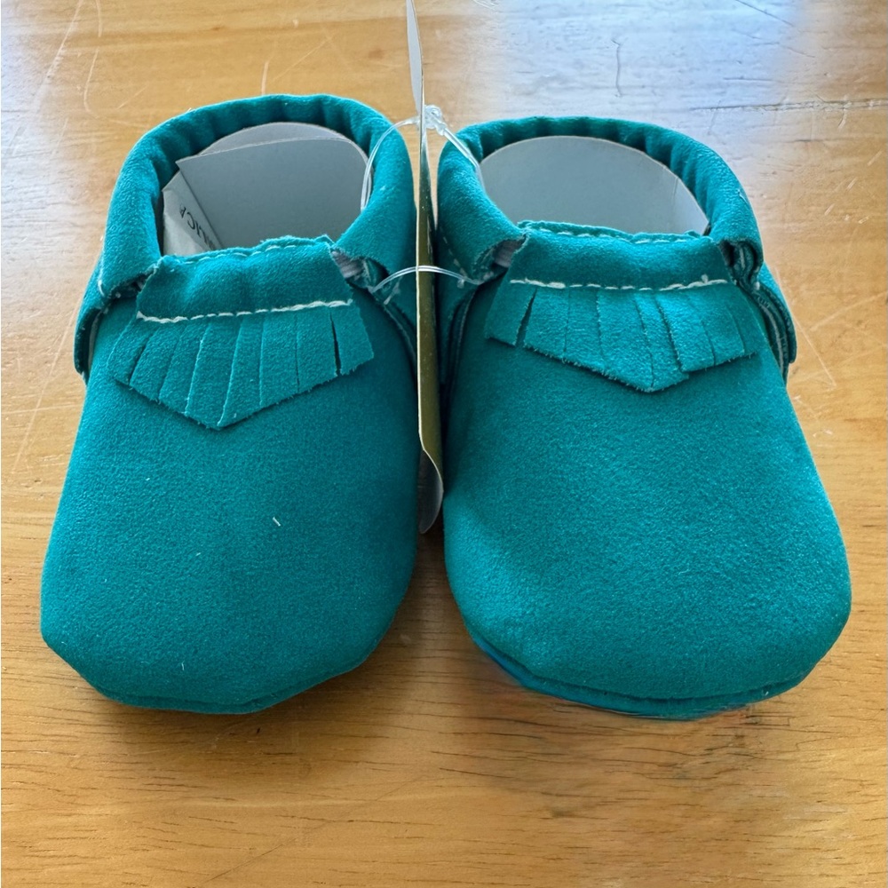 Suede Baby Mocassins